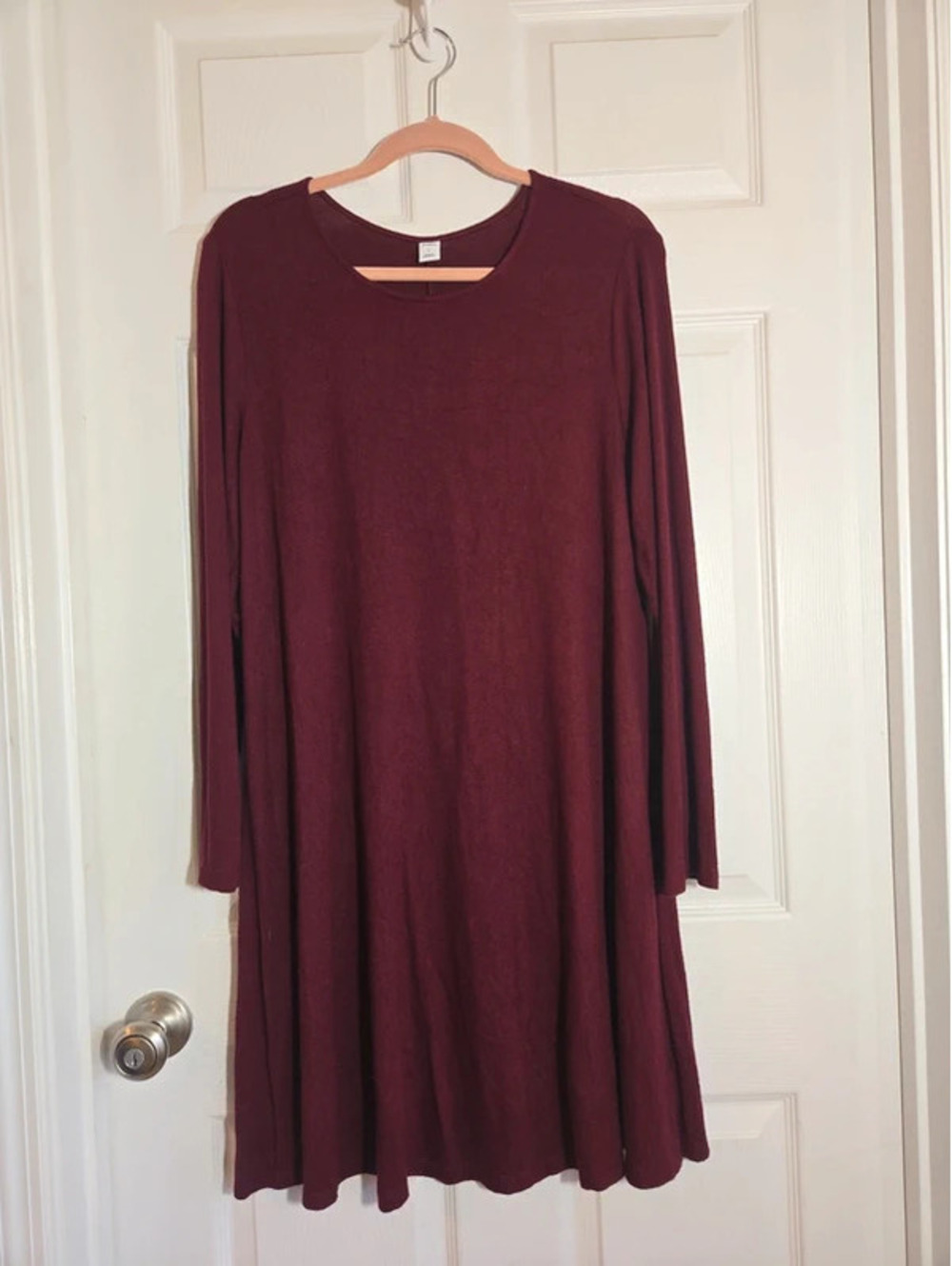 Old Navy burgundy red song dress size large